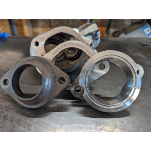 3.5 Ecoboost V-band flanges (pair) 3.5 Ecoboost V-band flanges (pair)